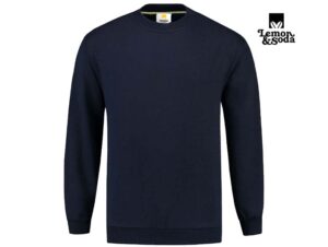Lemon & Soda-LEM3200-Sweater_Dark Navy-Voorkant