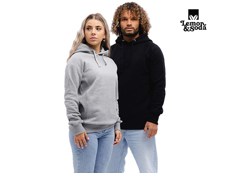 Lemon & Soda Heavysweat Hooded Raglan Sweater- LEM3234 - Afbeelding 8