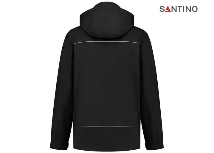SANTINO-1232695-SOFTSHELL JACKET SPRINGFIELD_Black-Achterkant