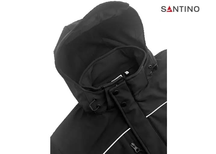 SANTINO-1232695-SOFTSHELL JACKET SPRINGFIELD_Black-Zijkant