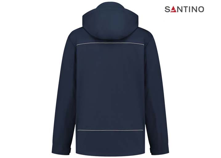 SANTINO-1232695-SOFTSHELL JACKET SPRINGFIELD_Navy-Achterkant