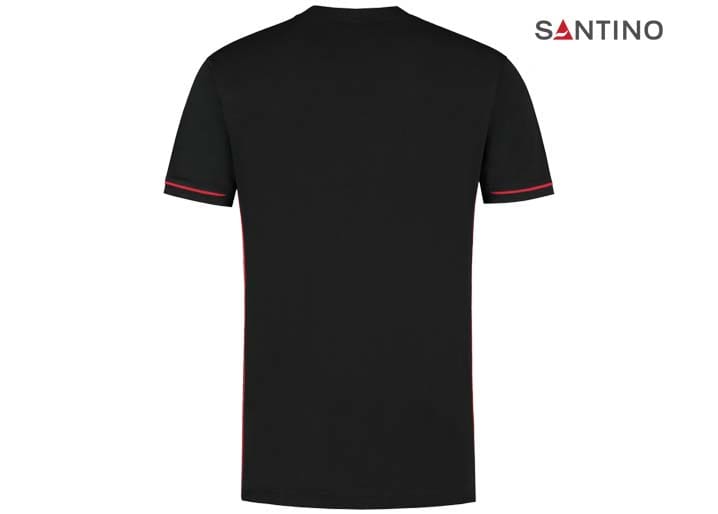 SANTINO-1234473-T-SHIRT CAL_Black:Red-Achterkant