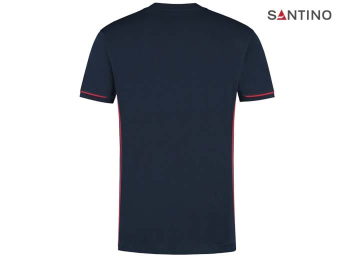 SANTINO-1234473-T-SHIRT CAL_Real Navy:Red-Achterkant