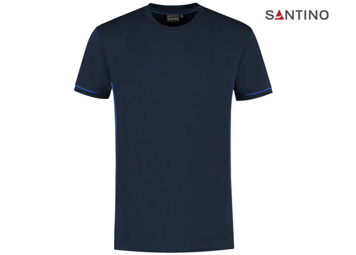 SANTINO-1234473-T-SHIRT CAL_Real Navy:Royal Blue-Voorkant