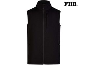 FHB-79594-ADDE BODYWARMER_20 Zwart-Voorkant