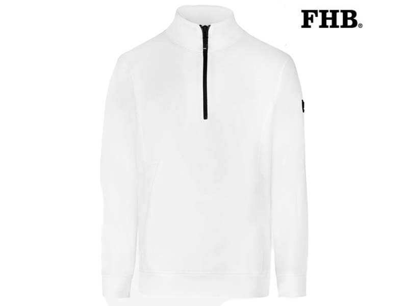 FHB-821150-KALLE ZIP SWEATER_10 Wit-Voorkant