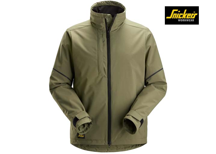 Snickers-1905-Windstopper Werkjas met Fleecevoering_3100-Khaki Green-Voorkant