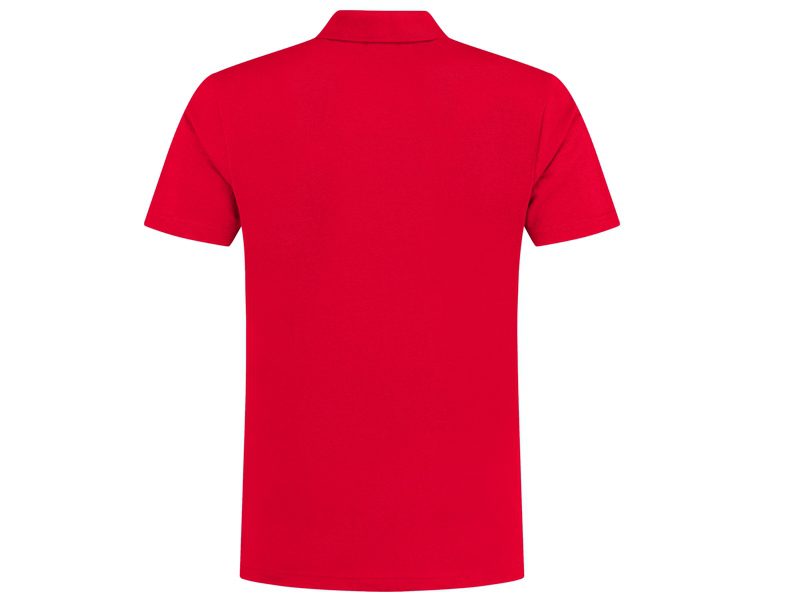 Indushirt PO200 Poloshirt Duo Color Zwart-Rood - Afbeelding 2