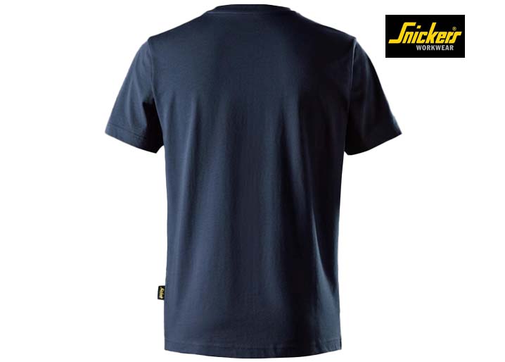 Snickers-2577-Classic Dames T-Shirt_9500-Navy-Achterkant