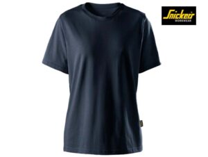 Snickers-2577-Classic Dames T-Shirt_9500-Navy-Voorkant