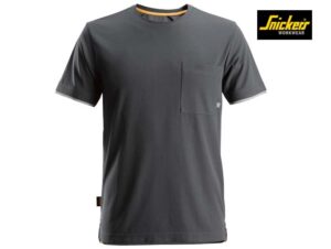 Snickers-2598-AllroundWork, 37.5® T-Shirt met Korte Mouwen_5800-Steel Grey-Voorkant