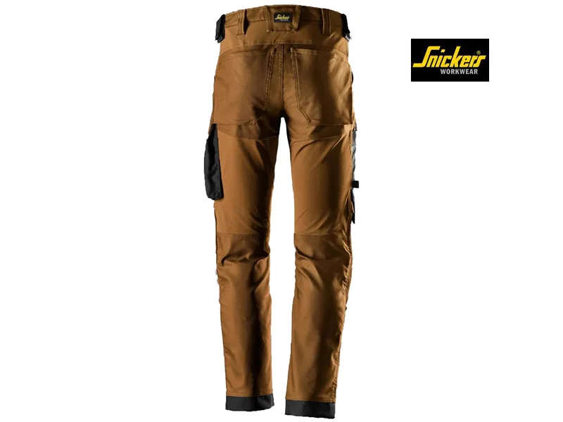 Snickers 6344 Allroundwork Canvas Stretch Werkbroek Zonder Holsterzakken + Gratis T-shirts* - Afbeelding 8