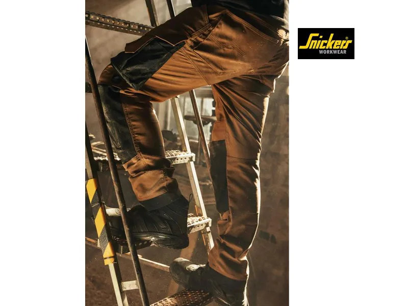 Snickers 6344 Allroundwork Canvas Stretch Werkbroek Zonder Holsterzakken + Gratis T-shirts* - Afbeelding 9