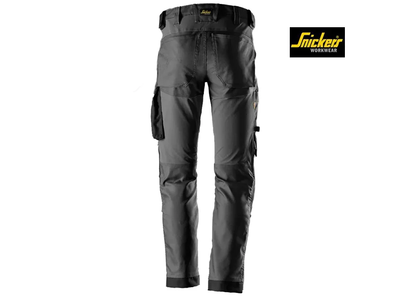 Snickers 6344 Allroundwork Canvas Stretch Werkbroek Zonder Holsterzakken + Gratis T-shirts* - Afbeelding 2