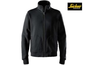 Snickers-2045-Zware Kwaliteit Hoodie_0404-Black:Black-Voorkant