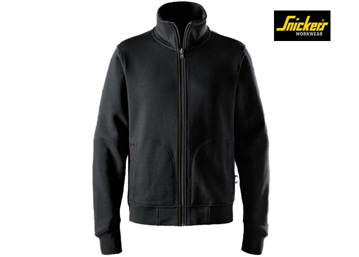 Snickers-2045-Zware Kwaliteit Hoodie_0404-Black:Black-Voorkant