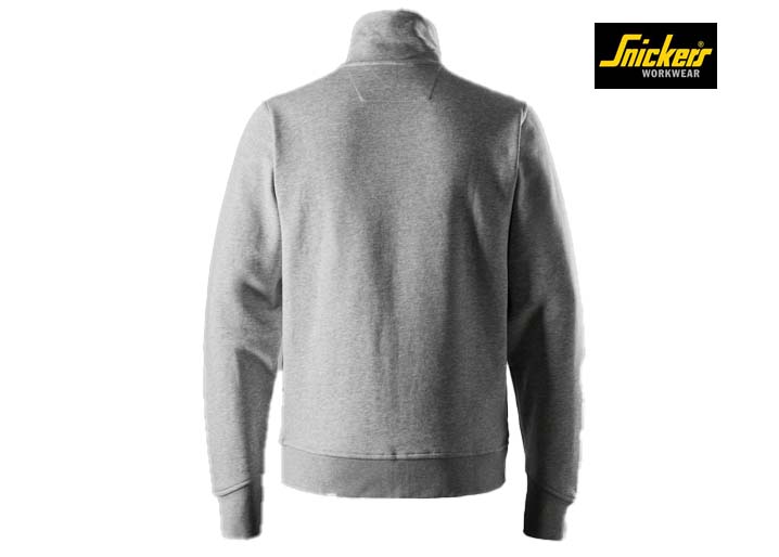 Snickers-2045-Zware Kwaliteit Hoodie_2800-Grey Melange-Achterkant