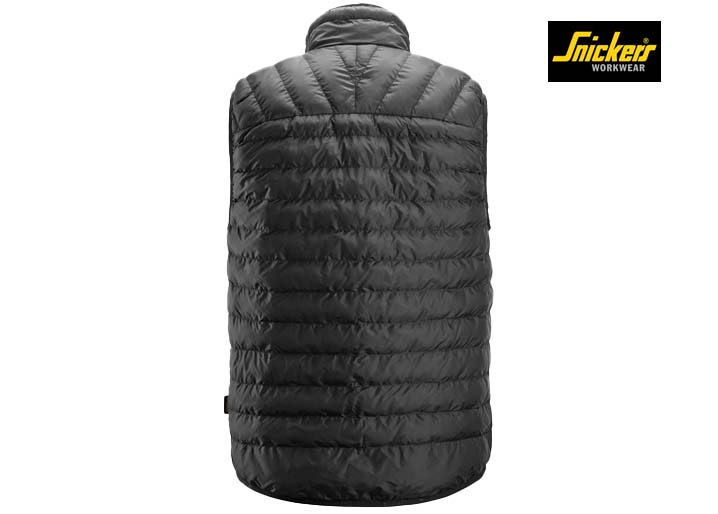 Snickers-4502-AllroundWork, Opvouwbare Lichtgewicht Bodywarmer_0404-Black:Black-Acherkant