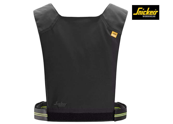 Snickers-5401-Q Heat Verwarmd Minivest_0400-Black-Achterkant