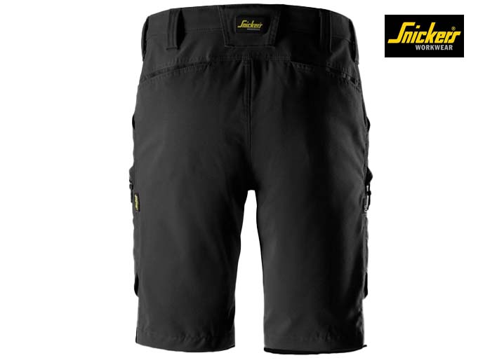 Snickers-6114-ServiceWork, Service Stretch Werkshorts_0400-Black-Achterkant