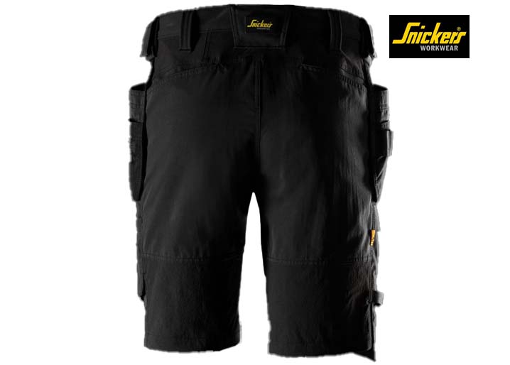 Snickers-6118-AllroundWork, Stretch Werkshorts met holsterzakken_0404-Achterkant
