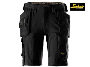 Snickers-6118-AllroundWork, Stretch Werkshorts met holsterzakken_0404-Voorkant