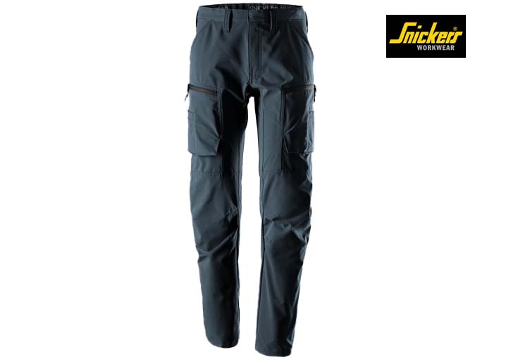 Snickers-6410-ServiceWork, Service Stretch Werkbroek_9500-Navy-Voorkant