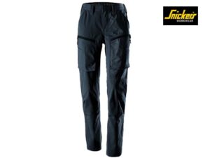 Snickers-6710-ServiceWork, Service Stretch Dameswerkbroek_9500-Navy-Voorkant