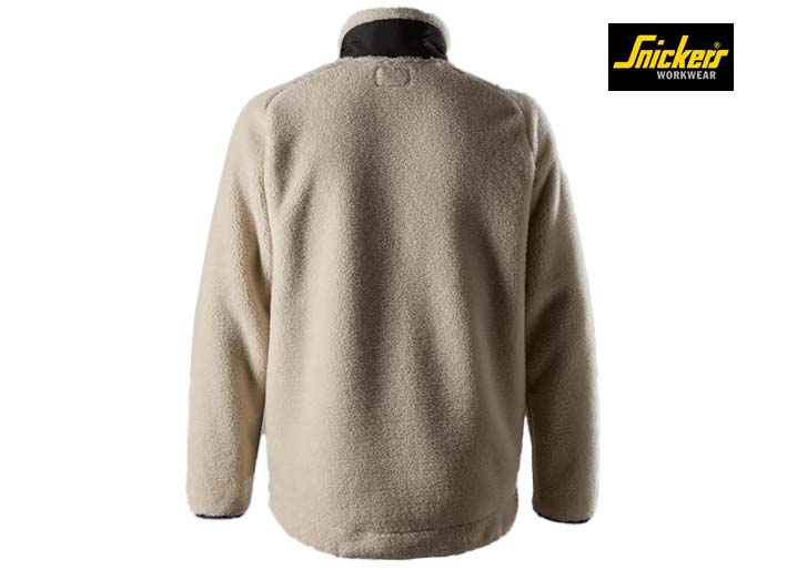 Snickers-8016-Teddy Vest_1504-Light Sand:Black-Achterkant