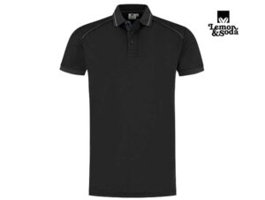 LEM4610-L&S-Everywear Accent for him_Black:Dark Grey-Voorkant