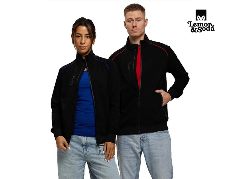 Lemon & Soda Everywear Accent Cardigan Unisex - LEM4768 - Afbeelding 7