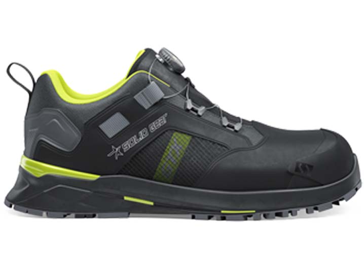 Solid Gear-Shift GTX Low-SG81010_0483-Black:Light Green-Voorkant