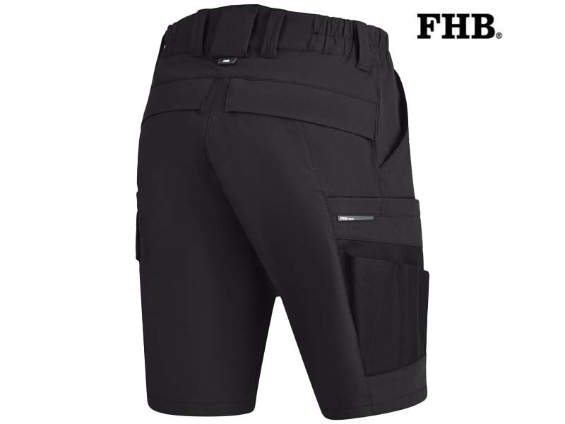FHB-126200-Conny-Korte Werkbroek_12-Antraciet-Achterkant