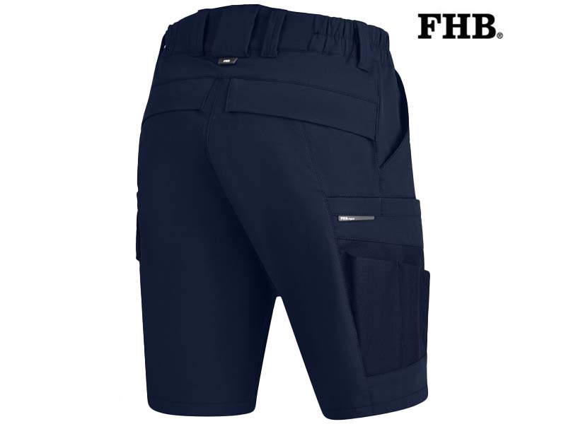 FHB-126200-Conny-Korte Werkbroek_16-Marine-Achterkant