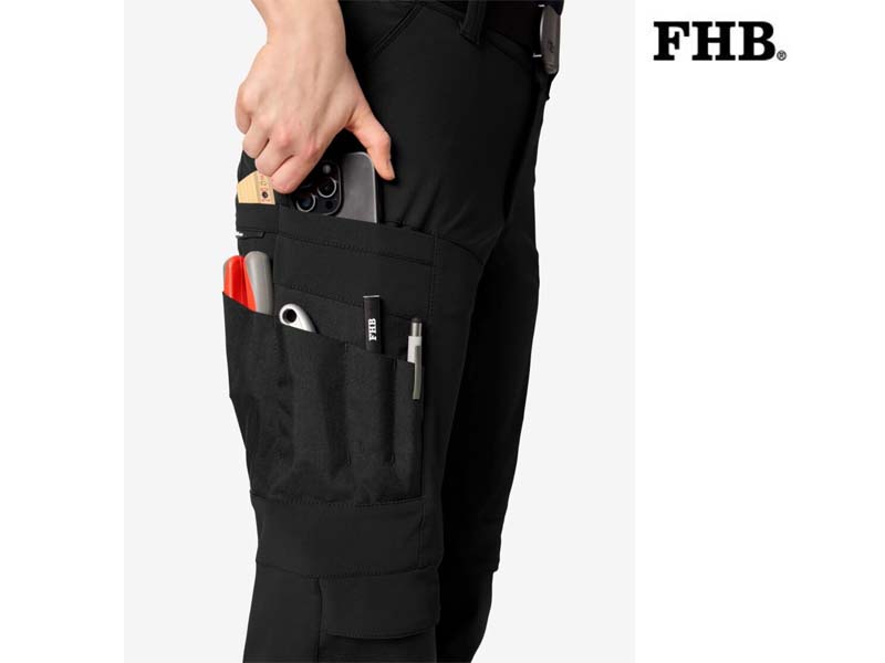 FHB 126200 Conny Stretch Korte Werkbroek - Afbeelding 12