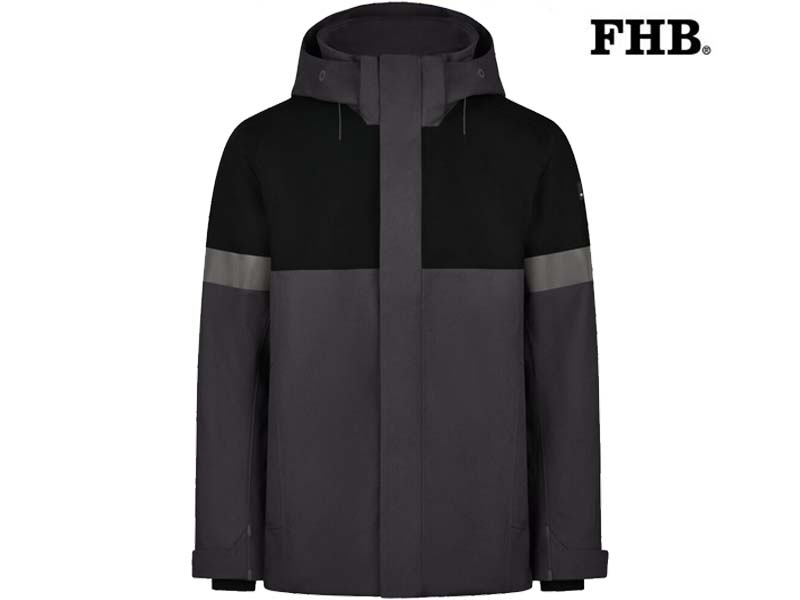 FHB-80236-Adrian-Winterjas_1220-Antraciet-Zwart-Voorkant