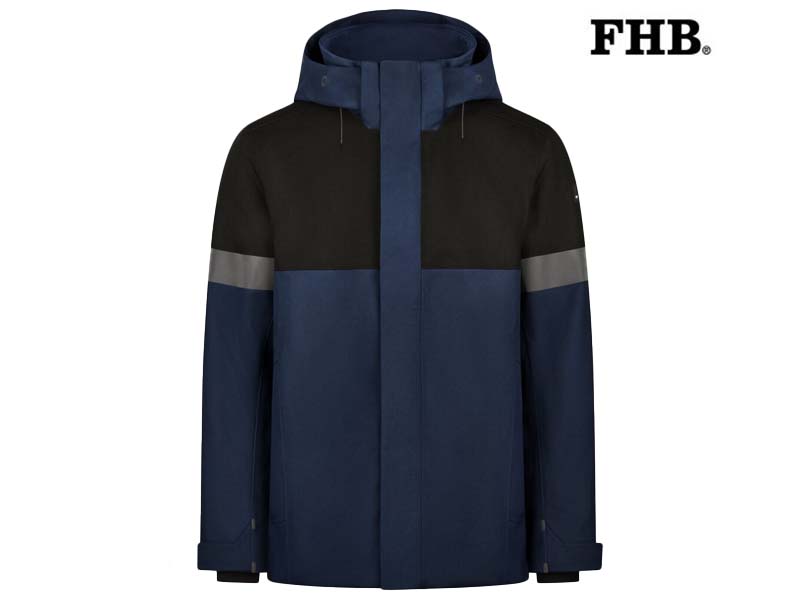 FHB-80236-Adrian-Winterjas_1620-Marine-Zwart-Voorkant