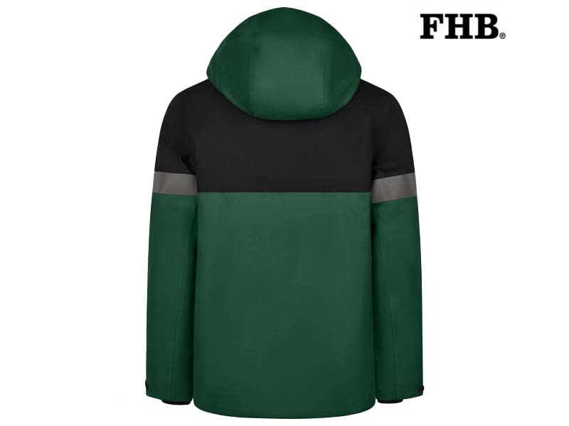 FHB-80236-Adrian-Winterjas_2520-Groen-Zwart-Achterkant