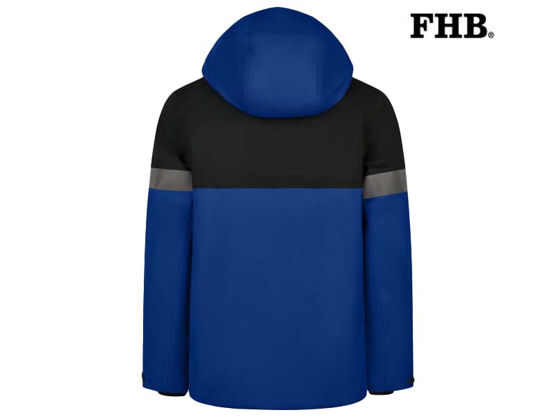FHB-80236-Adrian-Winterjas_3620-Korenblauw-Zwart-Achterkant